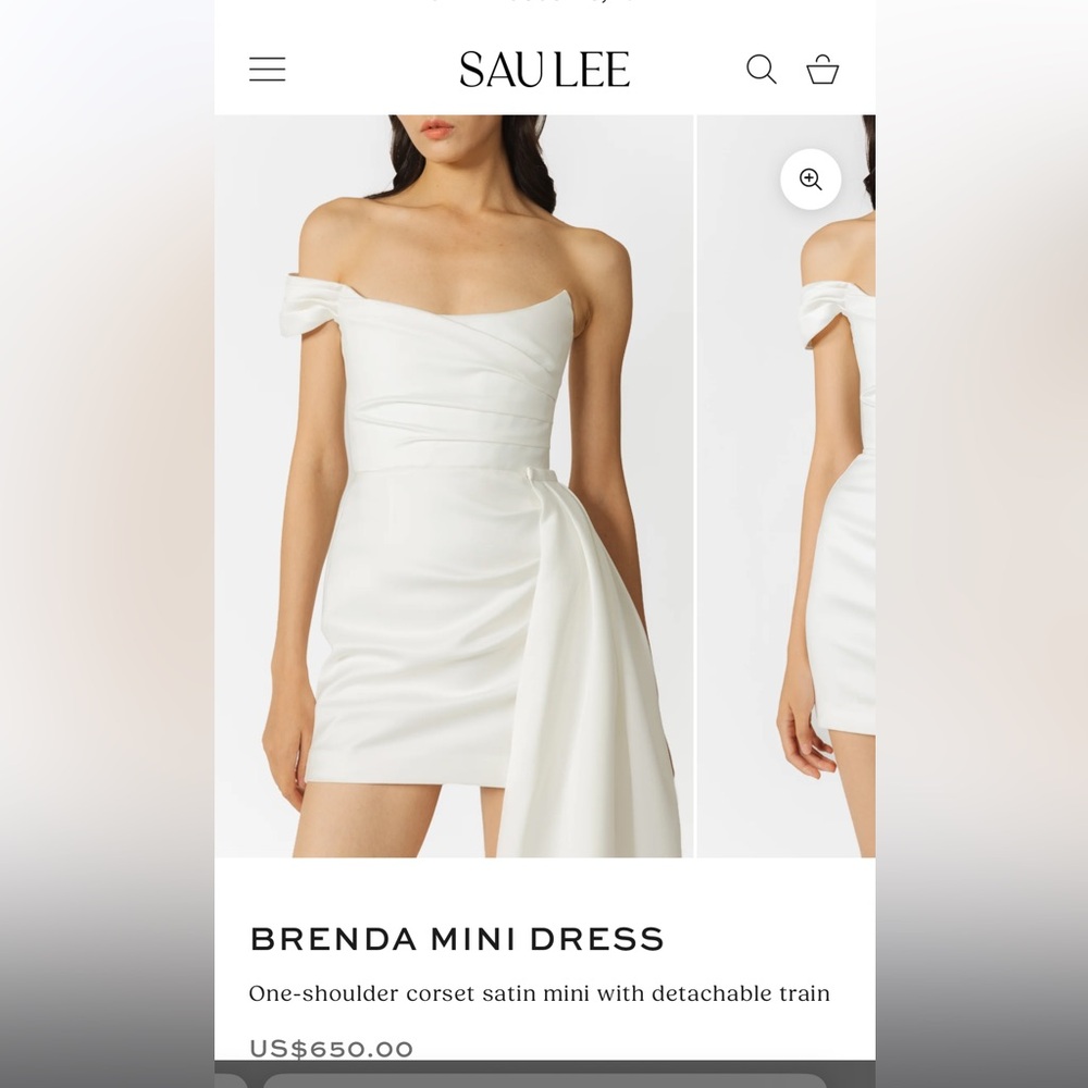 Sau Lee Brend Mini Dress
